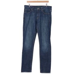 Perry Ellis Jeans Mens 34x34 Straight Leg Dark Wash Blue Denim Excellent